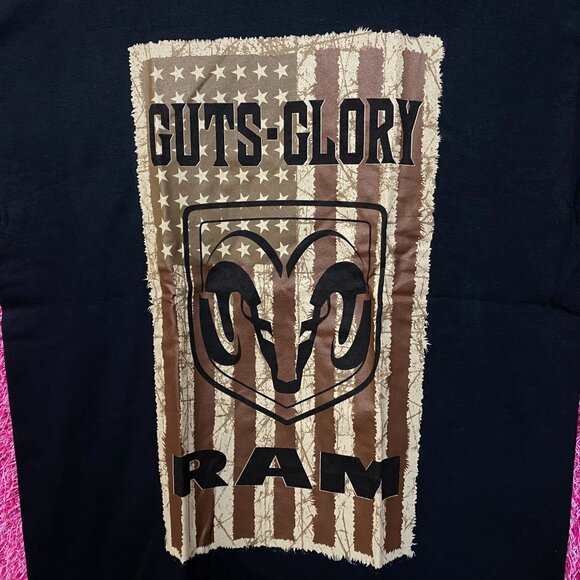 Dodge Rams Guts Glory American Pick-Up Truck Promo Tee Large - Picture 2 of 4